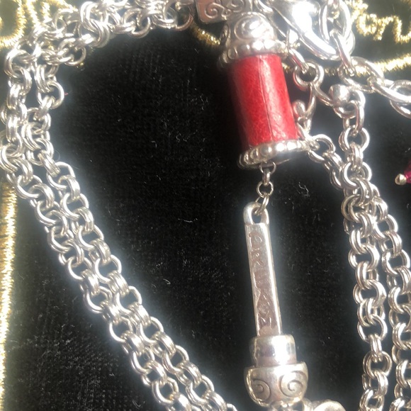 Brighton Laugh, Dram, Hope, Live Heart necklace . - Picture 4 of 6